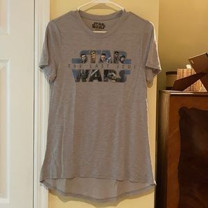 Star Wars short sleeve skinny tshirt new no tag L